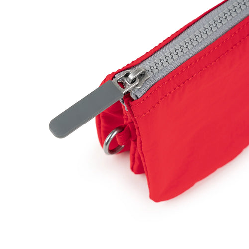 Pwrs Roka | ROKA Carnaby Small Taslon Wallet - Cranberry
