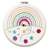 Pecyn Brodwaith Enfys | Rainbow Sampler Embroidery Kit