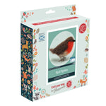 Pecyn Ffeltio Nodwydd - Robin Goch | Needle Felting Craft Kit - Red Robin