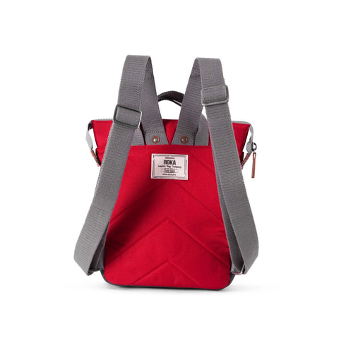 Bag Roka | ROKA Bantry B Small Sustainable - Mars Red (Canvas)