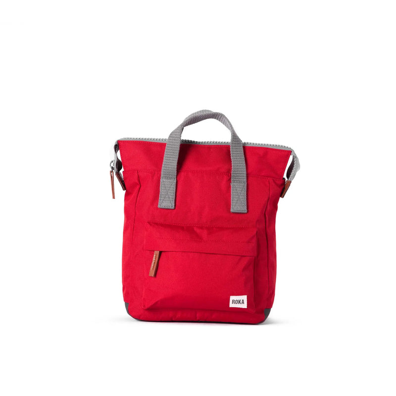 Bag Roka | ROKA Bantry B Small Sustainable - Mars Red (Canvas)