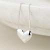 Cadwen Arian - Calon | Sterling Silver Necklace - Heart and Box Chain