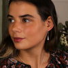Clustdlysau Arian | Sterling Silver Earrings - Smooth Drop