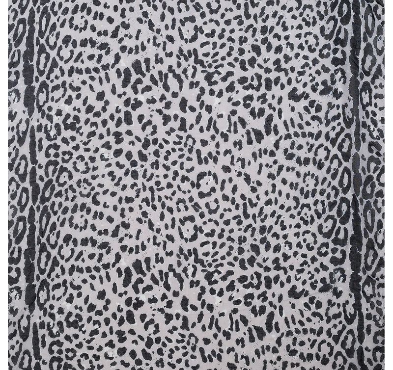 Sgarff Aurelia - Du/Llwyd | Aurelia Scarf - Raven