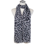 Sgarff Aurelia - Du/Llwyd | Aurelia Scarf - Raven