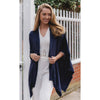 Siôl Tilly - Nêfi | Tilly Knitted Wrap – Navy