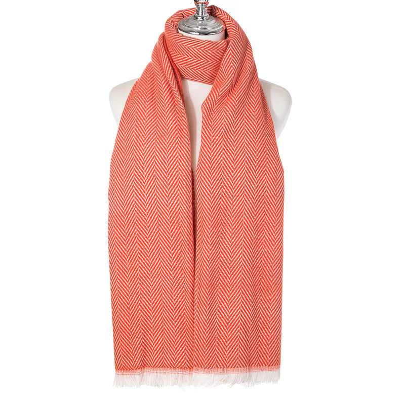Sgarff Holly - Sbeis | Holly Scarf - Burnt Spice