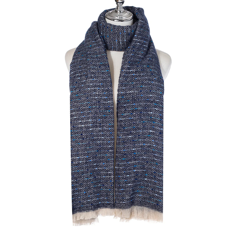 Sgarff Anne | Anne Scarf - Navy