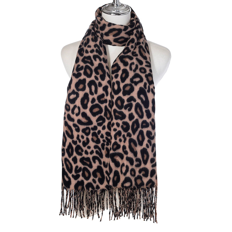 Sgarff Pwysau Canolig - Coco | Medium Weight Scarf - Cocoa