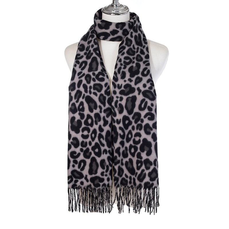 Sgarff Pwysau Canolig - Eboni | Medium Weight Scarf - Ebony