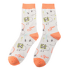 Sanau - Cerddoriaeth Retro | Miss Sparrow Socks - Retro Music Silver