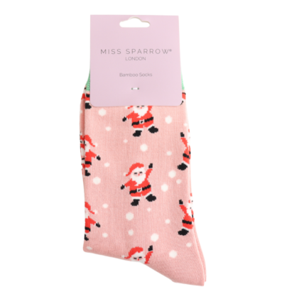 Sanau - Sion Corn | Miss Sparrow Socks - Jolly Santa