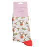 Sanau - Ceirw a Chelyn | Miss Sparrow Socks - Reindeer & Holly