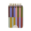 Llyfr Nodiadau Trwchus - Streipiau | Twin Wire Chunky Notepad - Bold Stripes