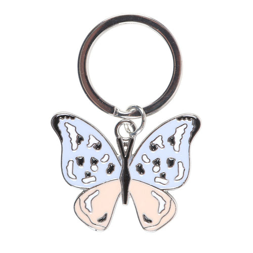 Modrwy Goriadau Pili Pala Enamel | Enamel Butterfly Keyring