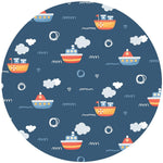 Esgidiau Inch Blue Hwylio  | Sea Fleet Inch Blue Shoes
