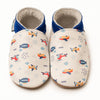 Esgidiau Inch Blue Hedfan  | Squadron of Fun Inch Blue Shoes