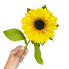 Pecyn Crefft Ffelt - Blodyn Haul | Felt Flower Craft Kit - Sunflower