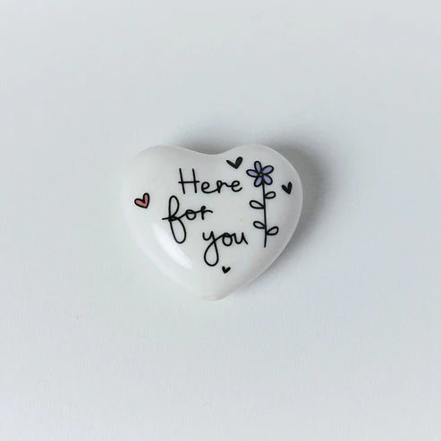 Anrheg Bychan Serameg | Ceramic Token - Here For You