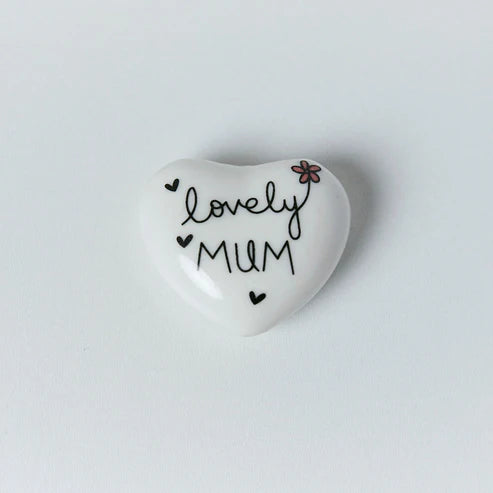 Anrheg Bychan Serameg | Ceramic Token - Lovely Mum