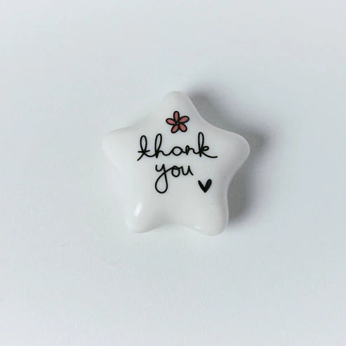 Anrheg Bychan Serameg | Ceramic Token - Thank You