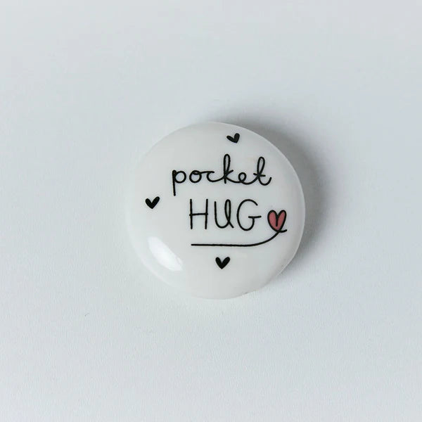 Anrheg Bychan Serameg | Ceramic Token - Pocket Hug