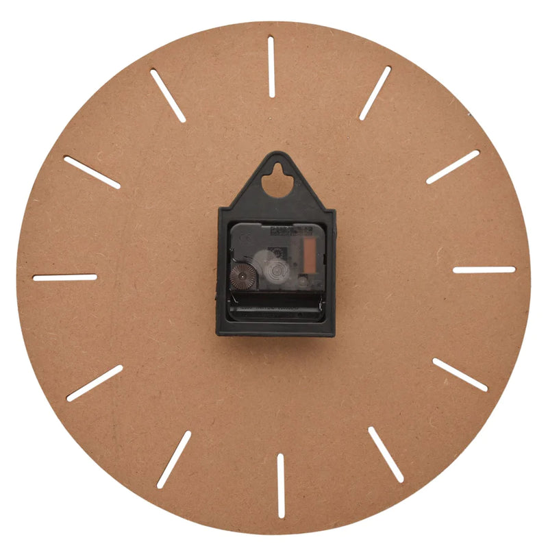 Cloc Wal Minimalaidd - Glas | Minimalist Wall Clock - Teal