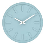 Cloc Wal Minimalaidd - Glas | Minimalist Wall Clock - Teal