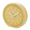 Cloc Desg Minimalaidd - Melyn | Minimalist Desk Clock - Yellow