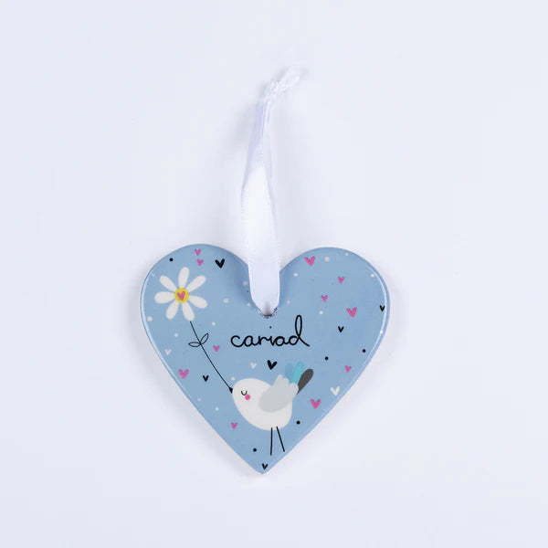 Addurn Serameg -  Cariad | Ceramic Decoration - Love