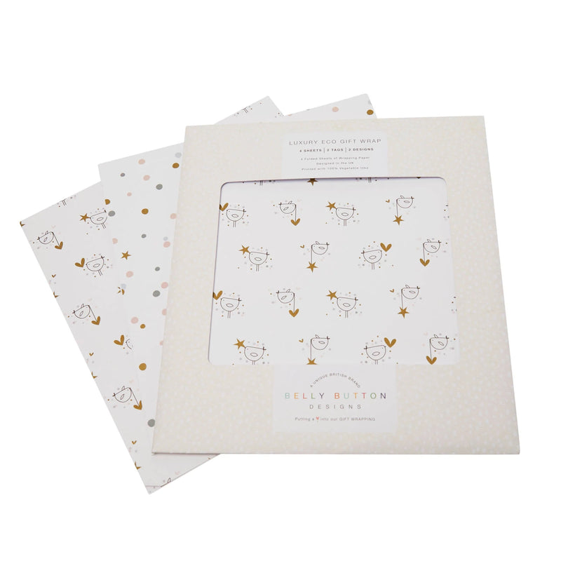 Pecyn Papur Lapio Moethus | Luxury Eco Flat Wrap Pack - Confetti