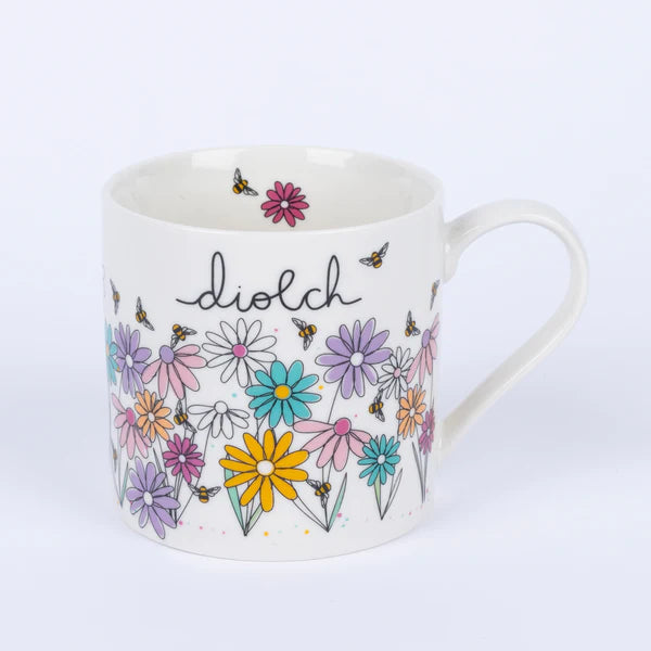 Mwg Tsieina - Diolch | China Mug - Thank you