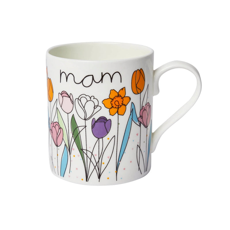 Mwg Tsieina - Mam | Fine Bone China Mug - Mam