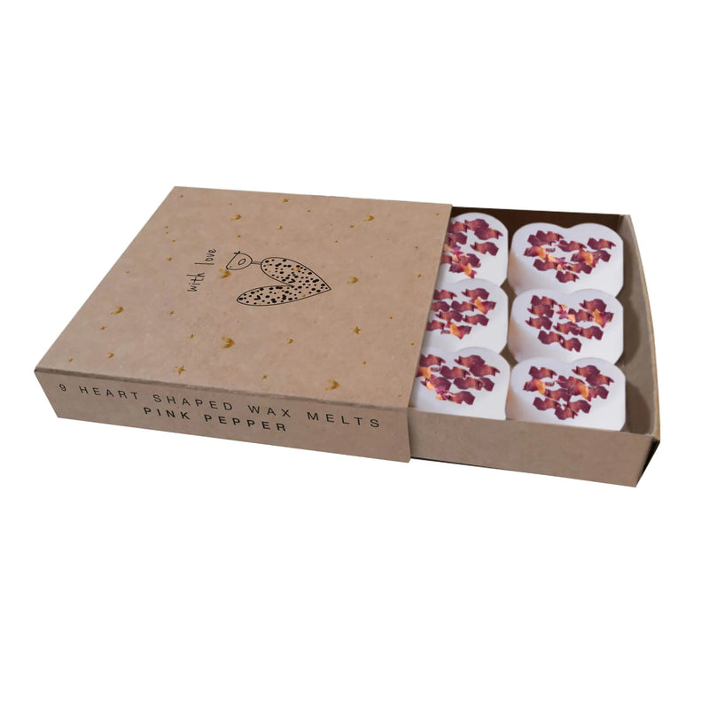 Toddwyr Cwyr Persawrus - Gyda Chariad  | Fragranced Wax Melts - With Love
