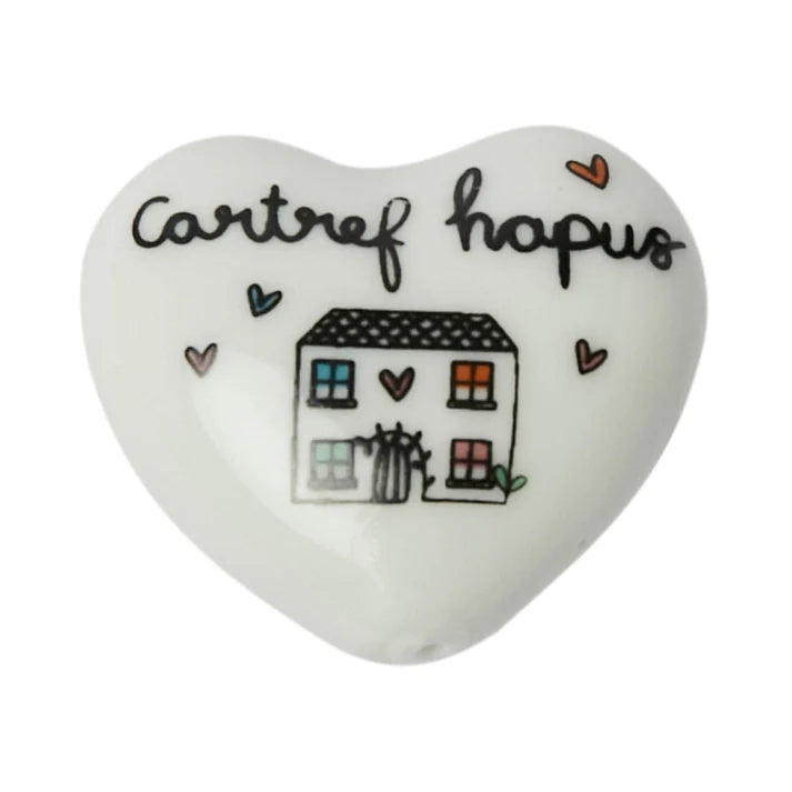 Anrheg Bychan Serameg - Cartref Hapus | Ceramic Token - Cartref Hapus