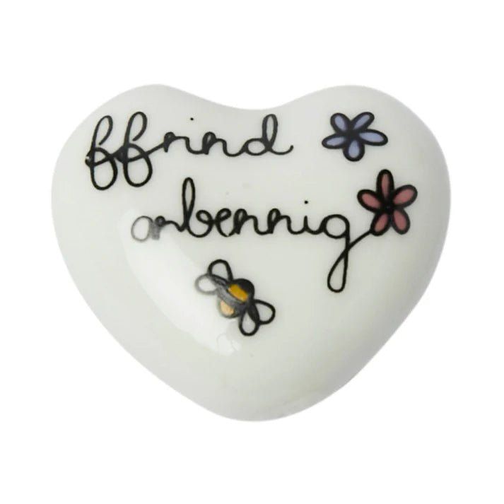 Anrheg Bychan Serameg - Ffrind Arbennig | Ceramic Token - Ffrind Arbennig