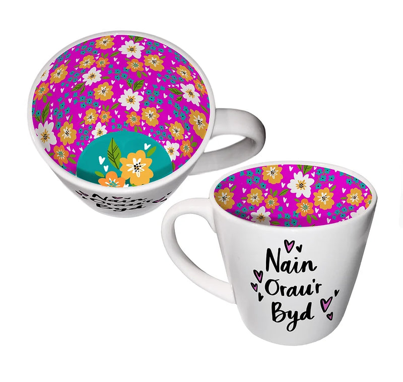 Mwg Nain Orau'r Byd | Worlds Best Nain Mug