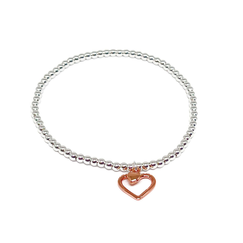 Breichled Alex - Aur Coch | Alex Bracelet - Rose Gold