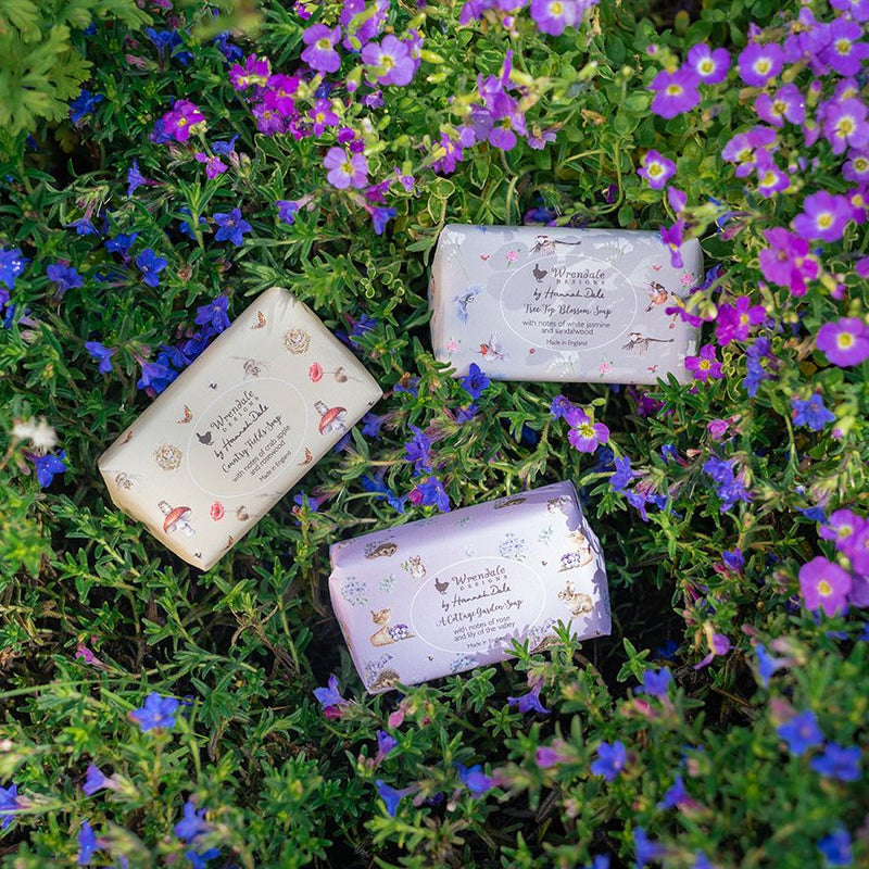 Bar Sebon Wrendale | Wrendale Soap Bar - Cottage Garden
