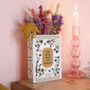 Fâs Siap Llyfr | Book Shaped Vase - Little Book of Flowers