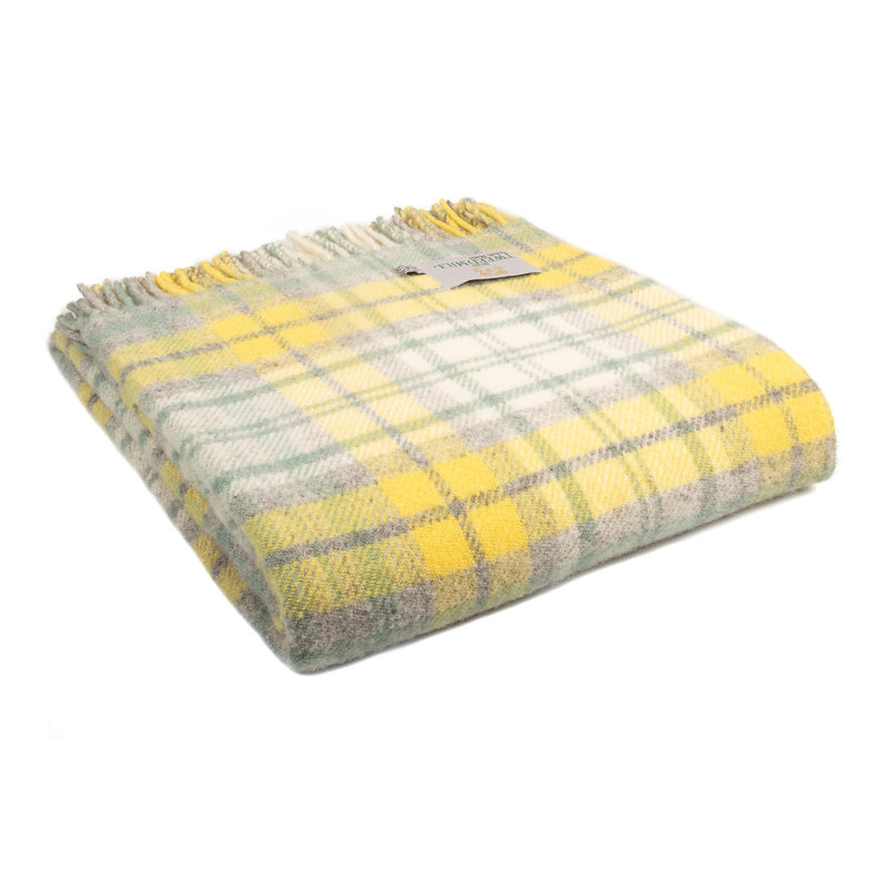 Blanced Penglin / Ysgwyddau Gwlân Cymreig - Môr | Welsh Wool Knee / Shoulder Throw - Ocean