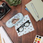 Cas Sbectol Wrendale | Wrendale Glasses Case - Love and Hedgehugs
