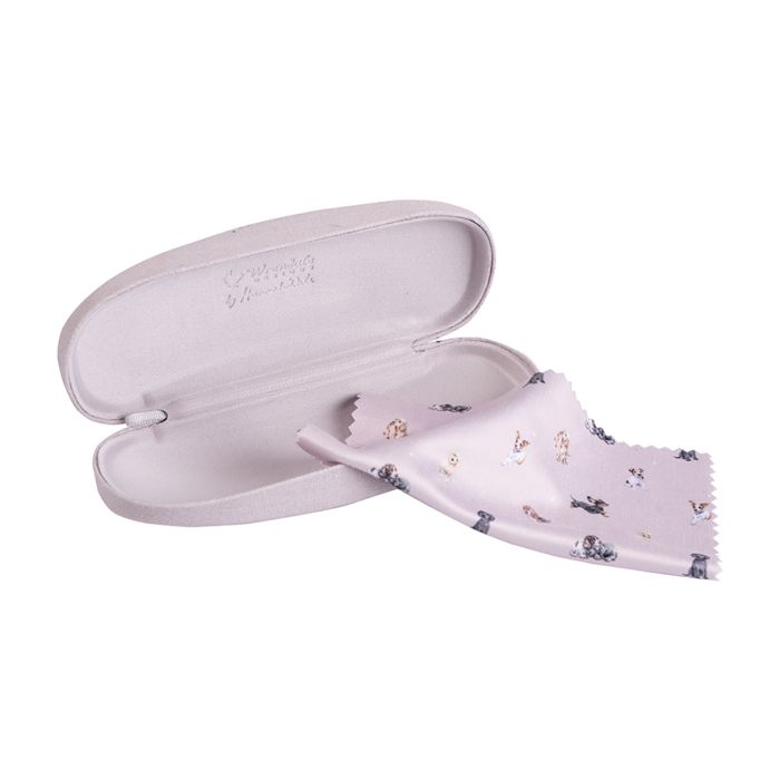 Cas Sbectol Wrendale - Cŵn | Wrendale Glasses Case - Growing Old Together