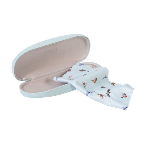 Cas Sbectol Wrendale - Adar | Wrendale Glasses Case - Pottering About