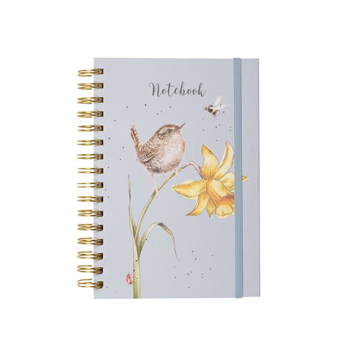 Llyfr Nodiadau A5 | Wrendale A5 Wren Notebook - The Birds and the Bees