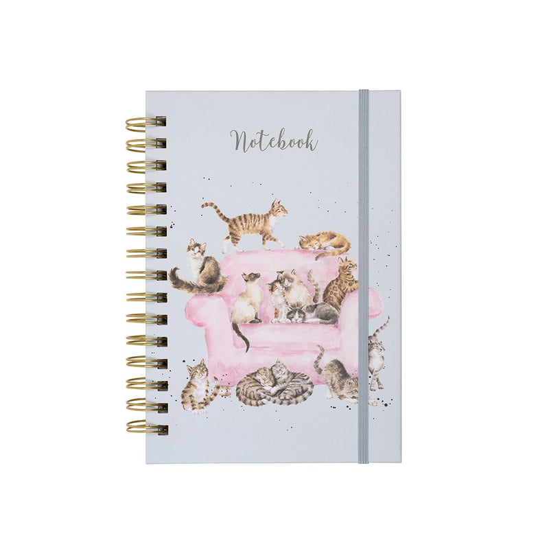Llyfr Nodiadau A5 | Wrendale A5 Cat Notebook - Cattitude