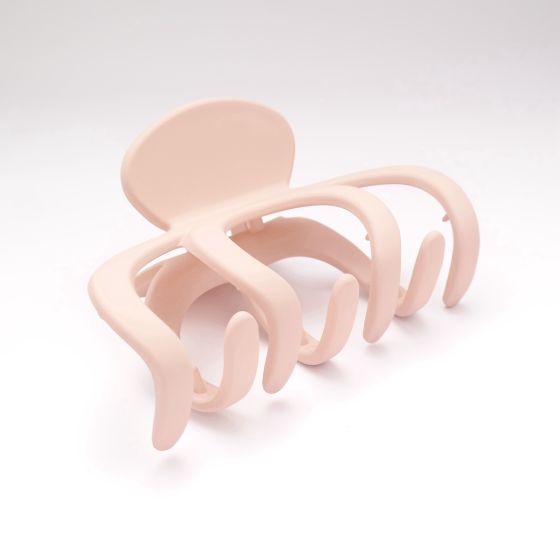 Clip Gwallt Crafanc | Claw Hair Clip - Dusky Pink