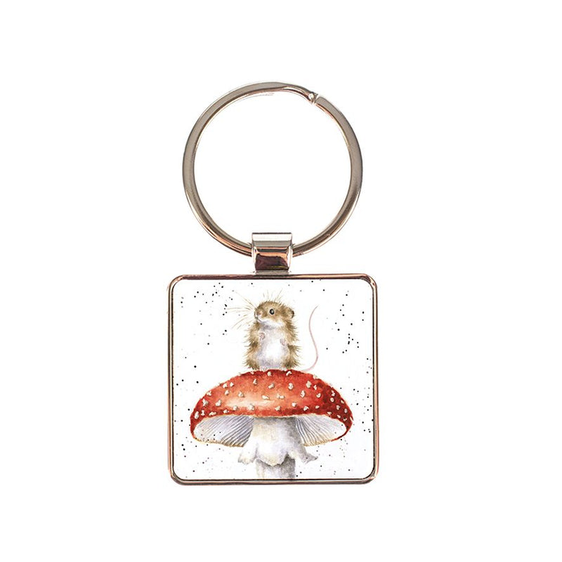 Cylch Goriadau Wrendale | Wrendale Keyring - 'He's a Fun-Gi"