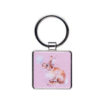 Cylch Goriadau Wrendale | Wrendale Keyring - 'I Spy a Butterfly'