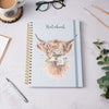 Llyfr Nodiadau A4 | Wrendale A4 Cow Notebook - Daisy Coo